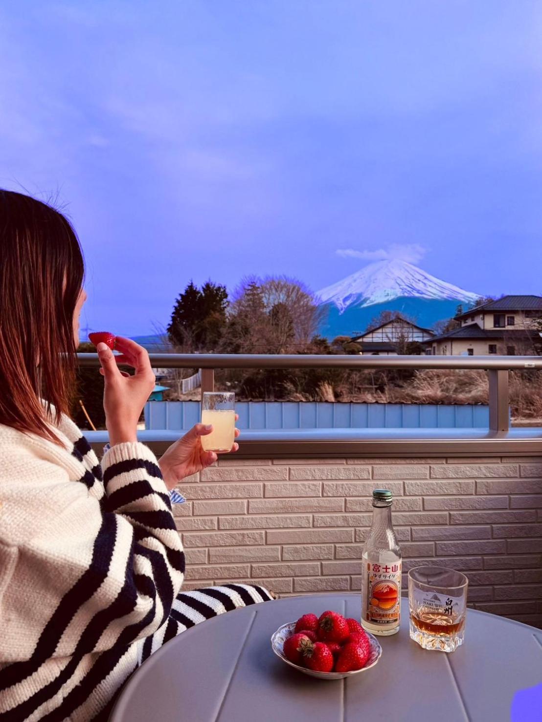 ヴィラ山間堂grandvilla Mt Fuji View Bbq Bonfire Annovillas Sankando Fujikawaguchiko Extérieur photo